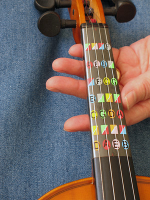 learn how to play violin or how to fiddle first position fingering chart better than violin fingerboard tapes or finger position markers image